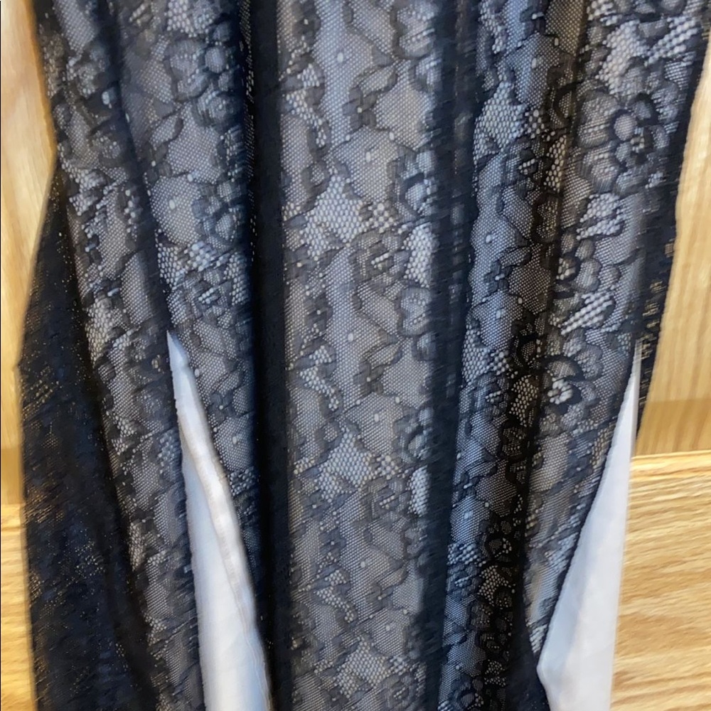 Haute Hippie Black Lace Mini Dress - Picture 7 of 15